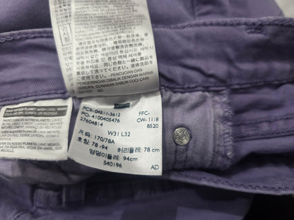 Pantalon Slimfit Levis 511 31x32 Lila (Usado)