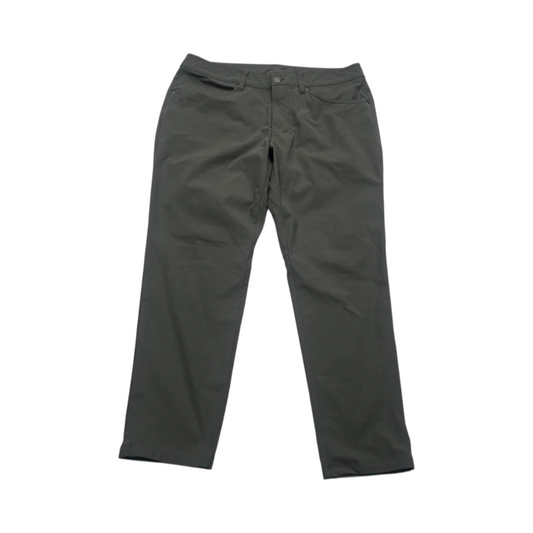 Pantalon Lululemon 33 Verde Deportivo (Usado)