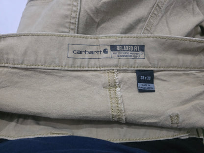 Pantalon Relaxed Fit Carhartt 38x30 Café (Usado)