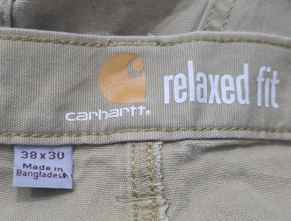 Pantalon Relaxed Fit Carhartt 38x30 Café (Usado)