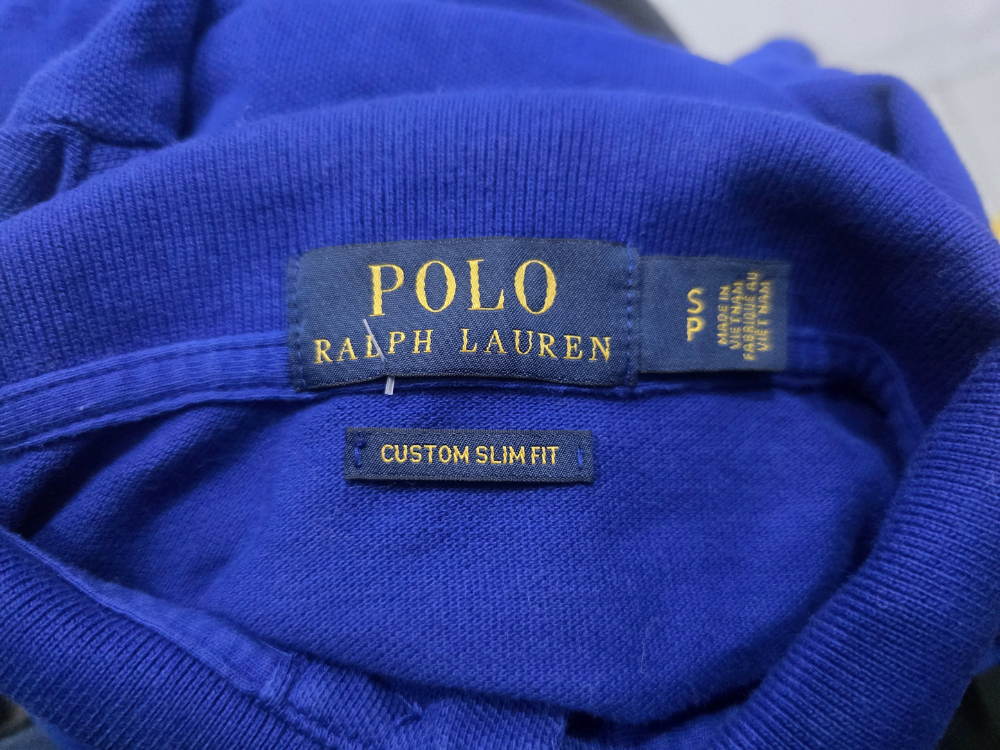 Playera Polo Ralph Lauren Chico S Azul (Usado)