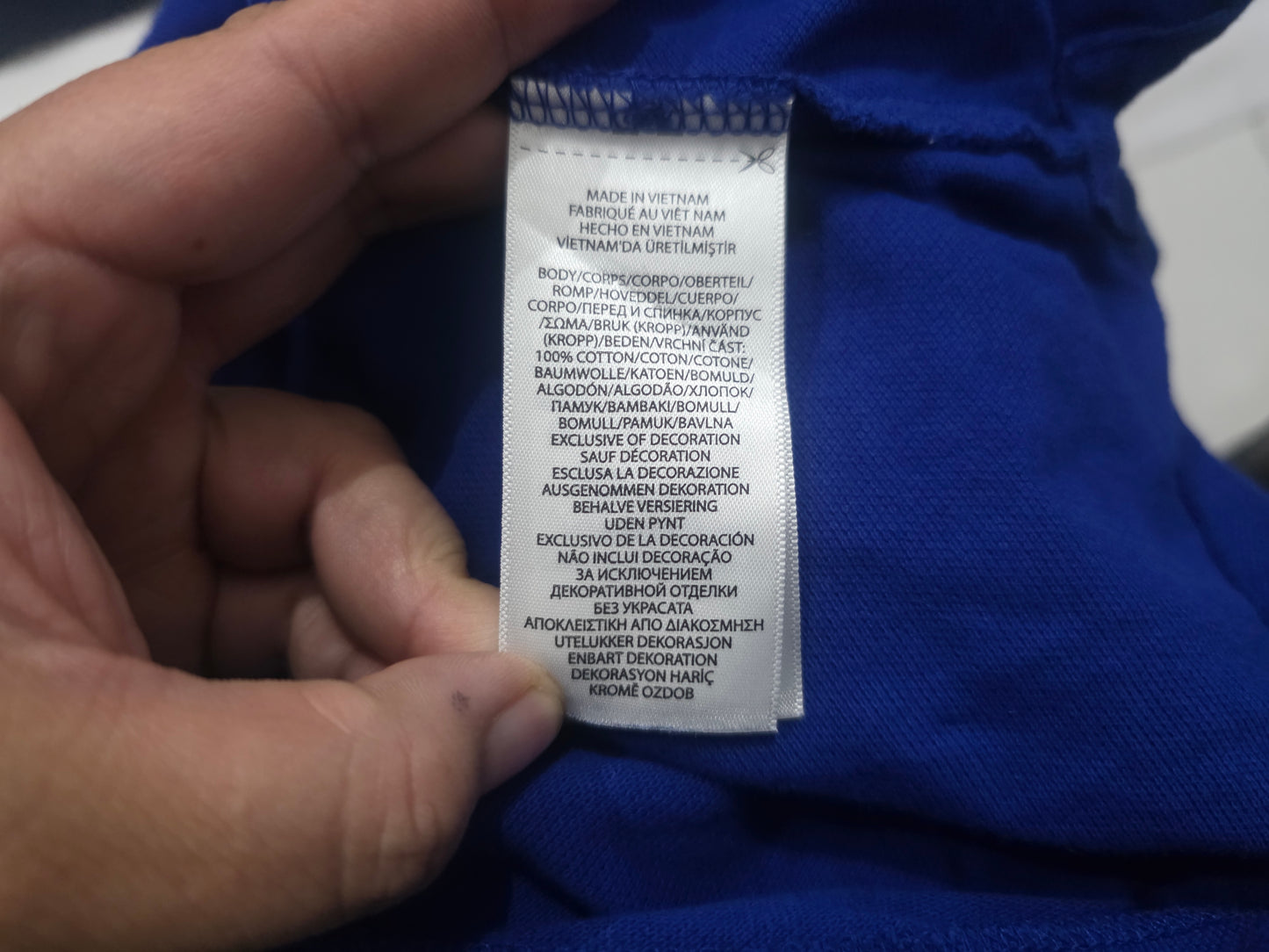 Playera Polo Ralph Lauren Chico S Azul (Usado)