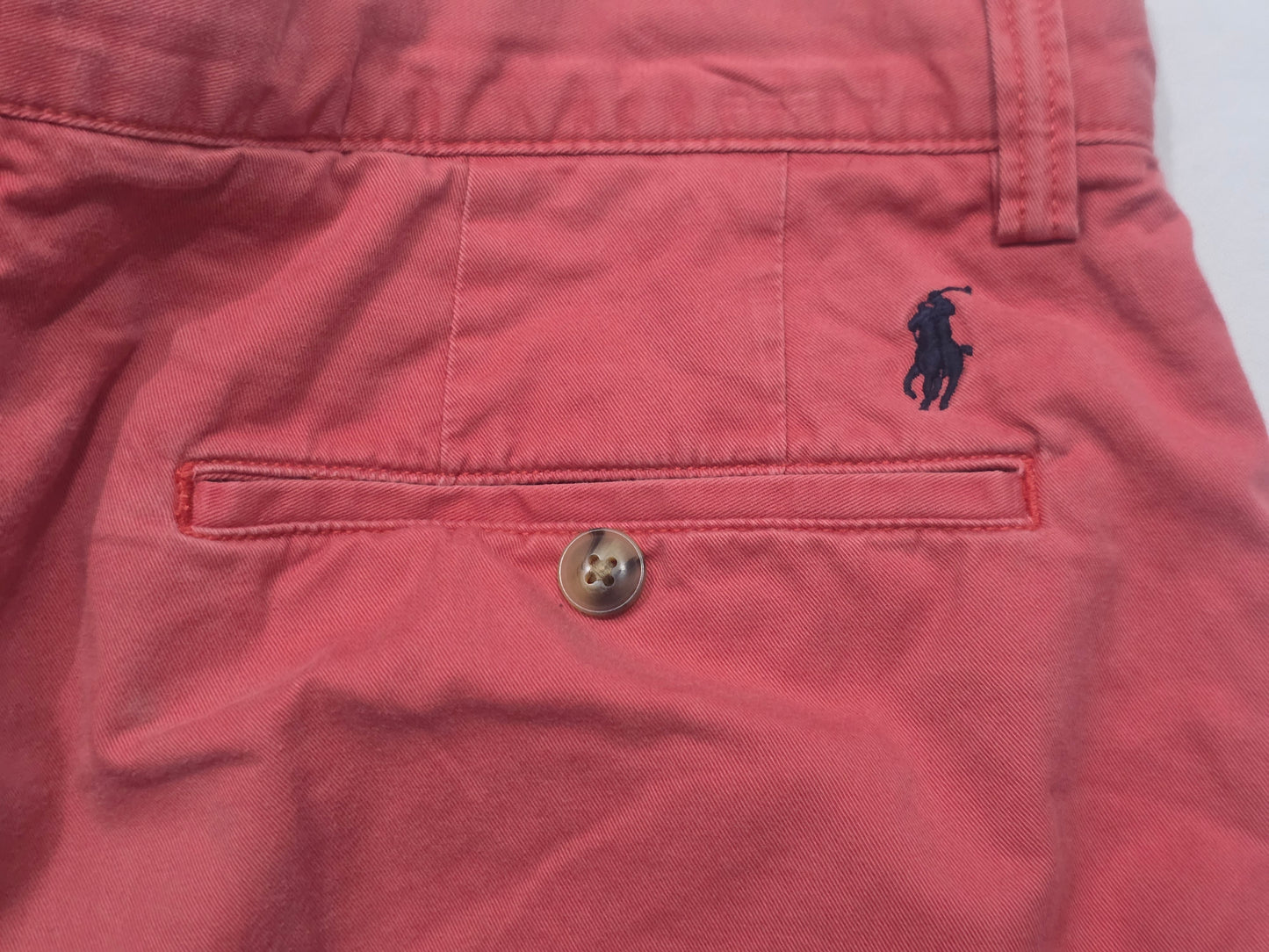 Bermuda Ralph Lauren Talla 32 Coral (Usado)