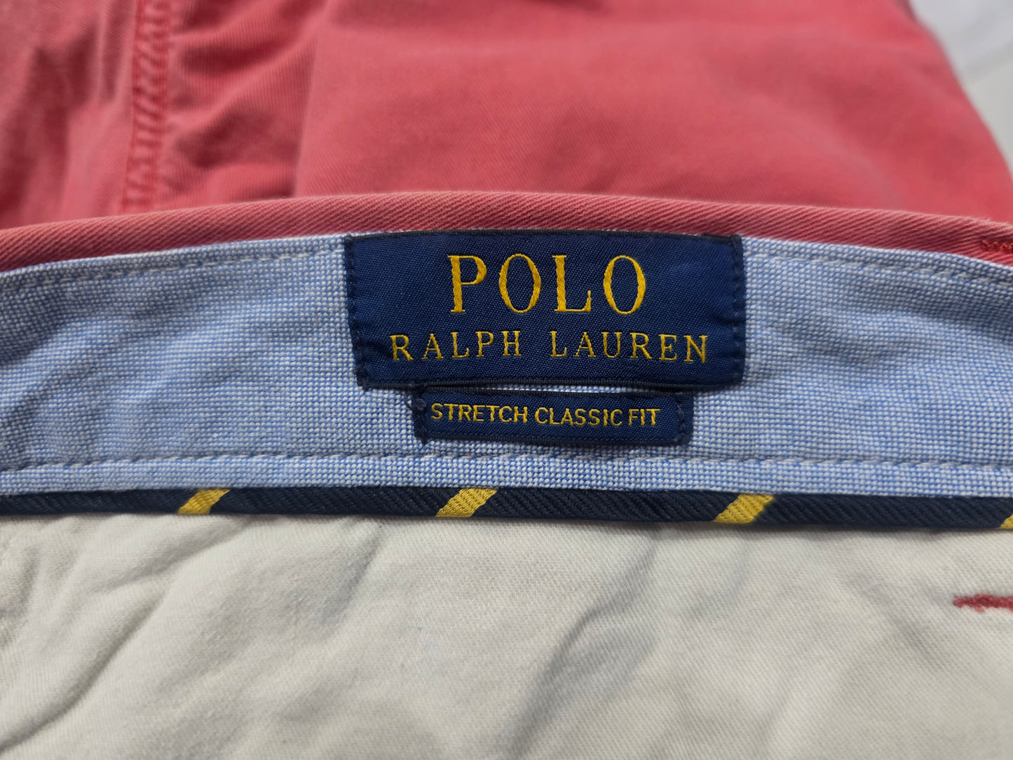 Bermuda Ralph Lauren Talla 32 Coral (Usado)