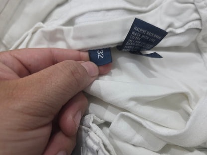 Bermuda Ralph Lauren 32 Blanco (Usado)