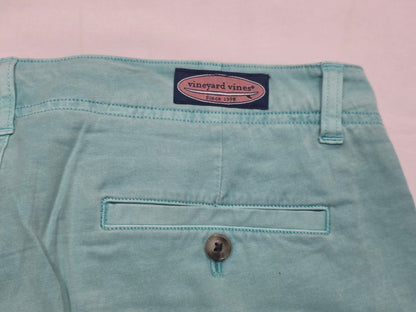 Bermuda Vineyard Vines Talla 33 Verde Deslavado (Usado)