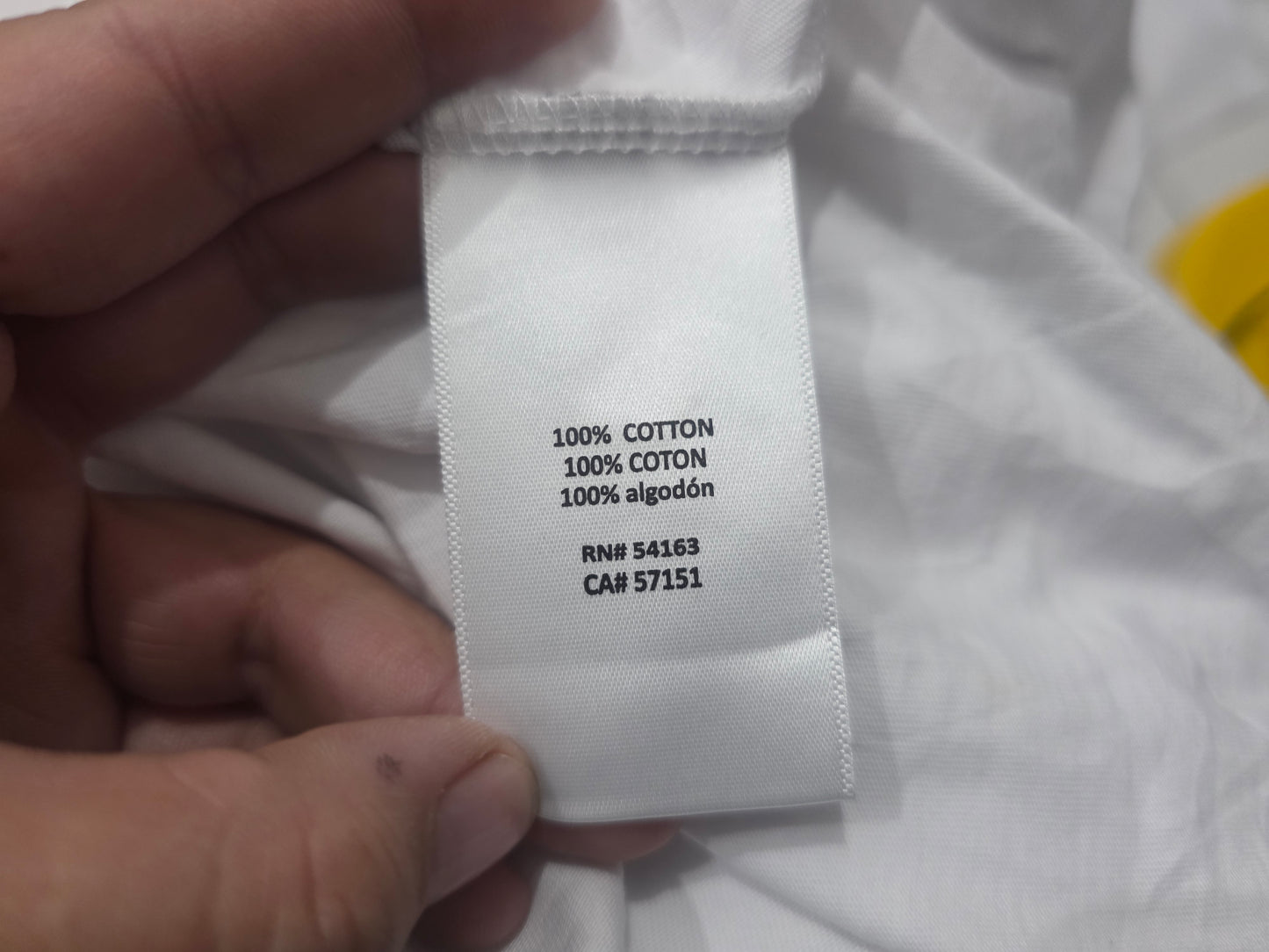 Playera Karl Lagerfeld Mediana M Blanca (Usado)