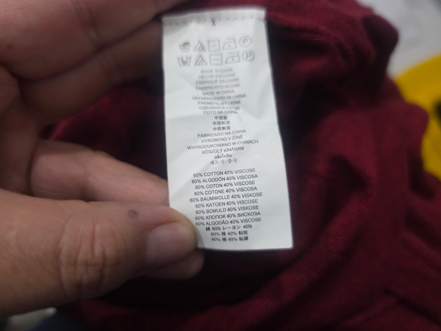 Sueter Michael Kors Mediana M Vino (Usado)