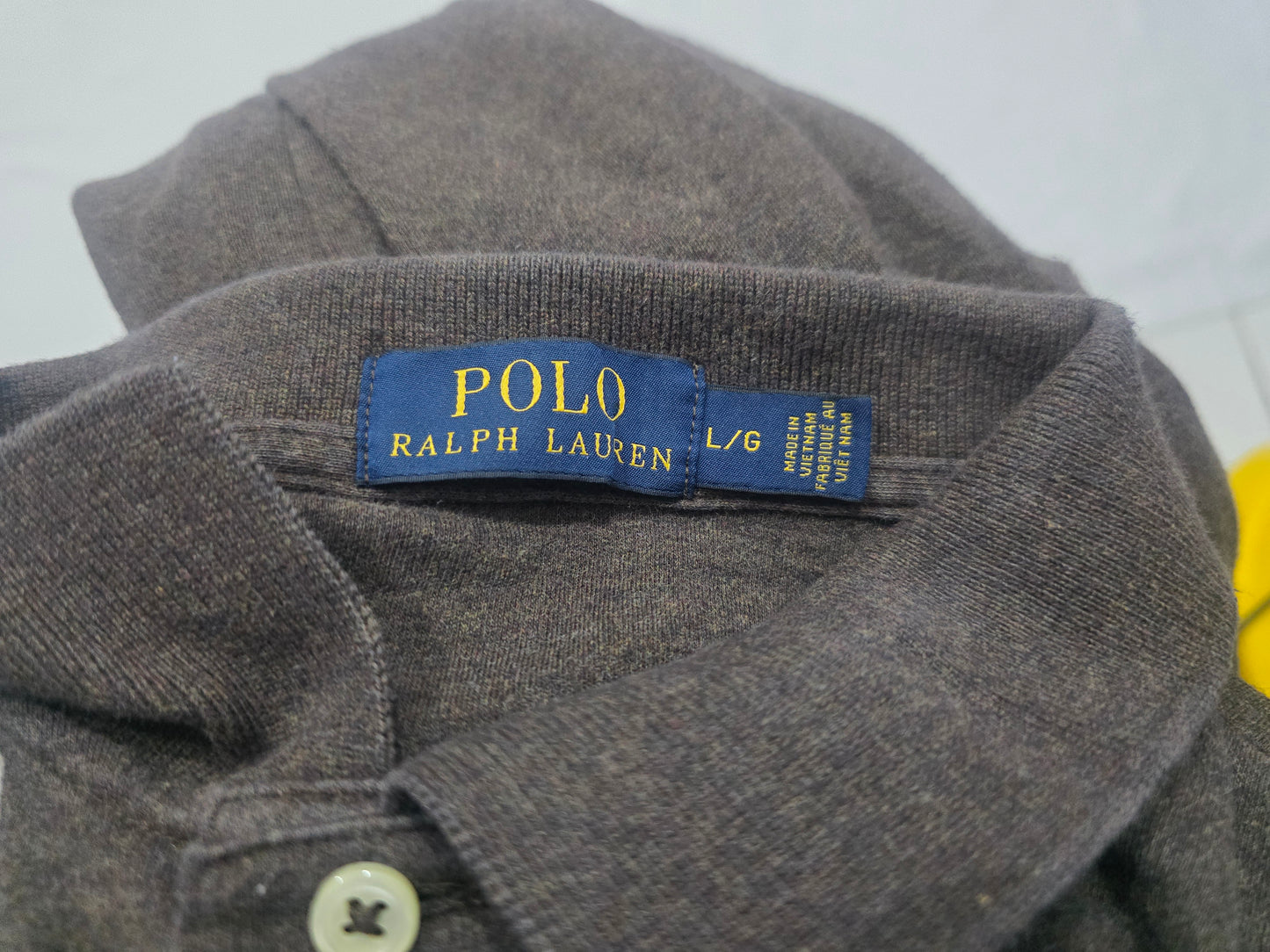 Playera Polo Ralph Lauren Grande L Cafe Pony Blanco (Usado)