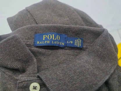 Playera Polo Ralph Lauren Grande L Cafe Pony Blanco (Usado)