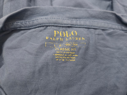 Playera Classic Fit Ralph Lauren Grande L Azul Pony Rojo (Usado)
