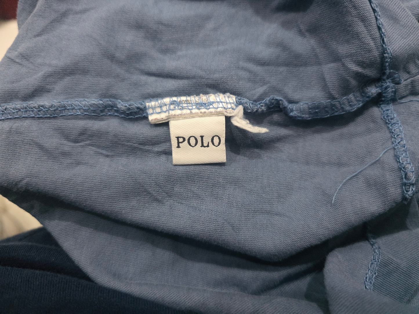 Playera Classic Fit Ralph Lauren Grande L Azul Pony Rojo (Usado)