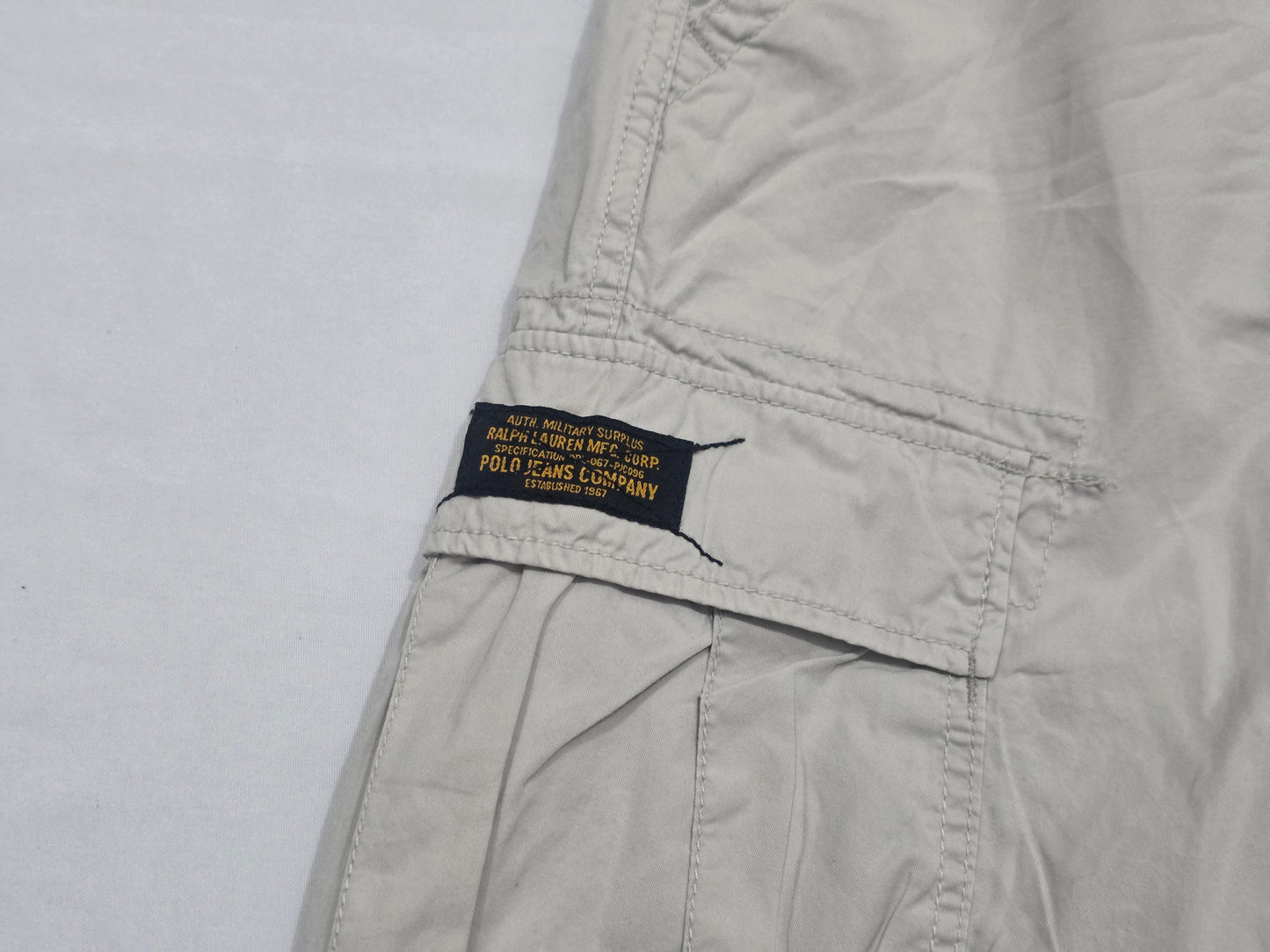 Bermuda Ralph Lauren Talla 34 Caqui (Usado)