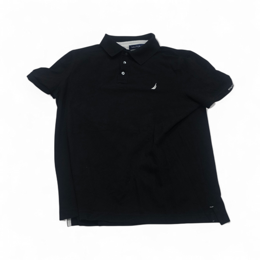 Playera Polo Nautica Grande L Negro (Usado)