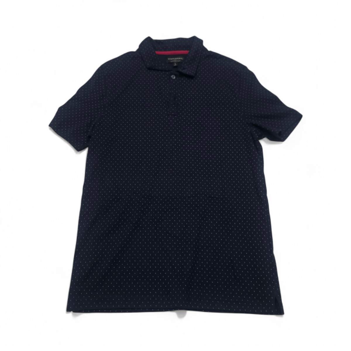 Playera Polo Slimfit Banana Republic Grande L Azul (Usado)