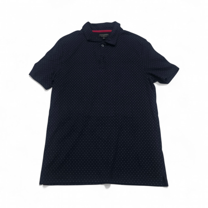 Playera Polo Slimfit Banana Republic Grande L Azul (Usado)
