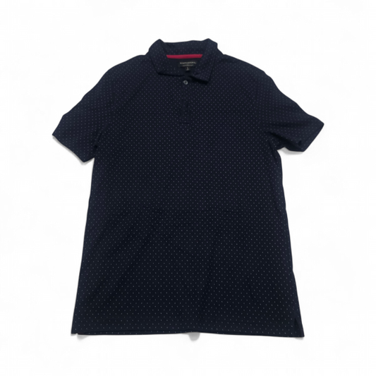Playera Polo Slimfit Banana Republic Grande L Azul (Usado)