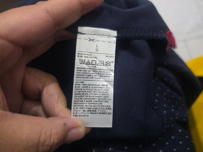 Playera Polo Slimfit Banana Republic Grande L Azul (Usado)
