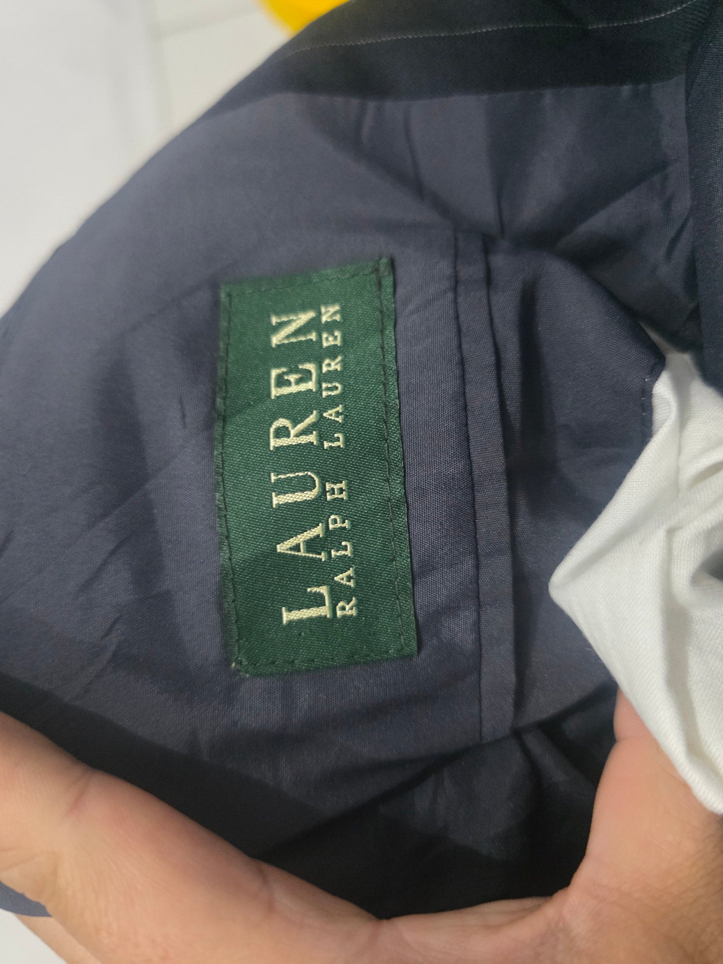Saco Ralph Lauren Talla 46r Azul (Usado)