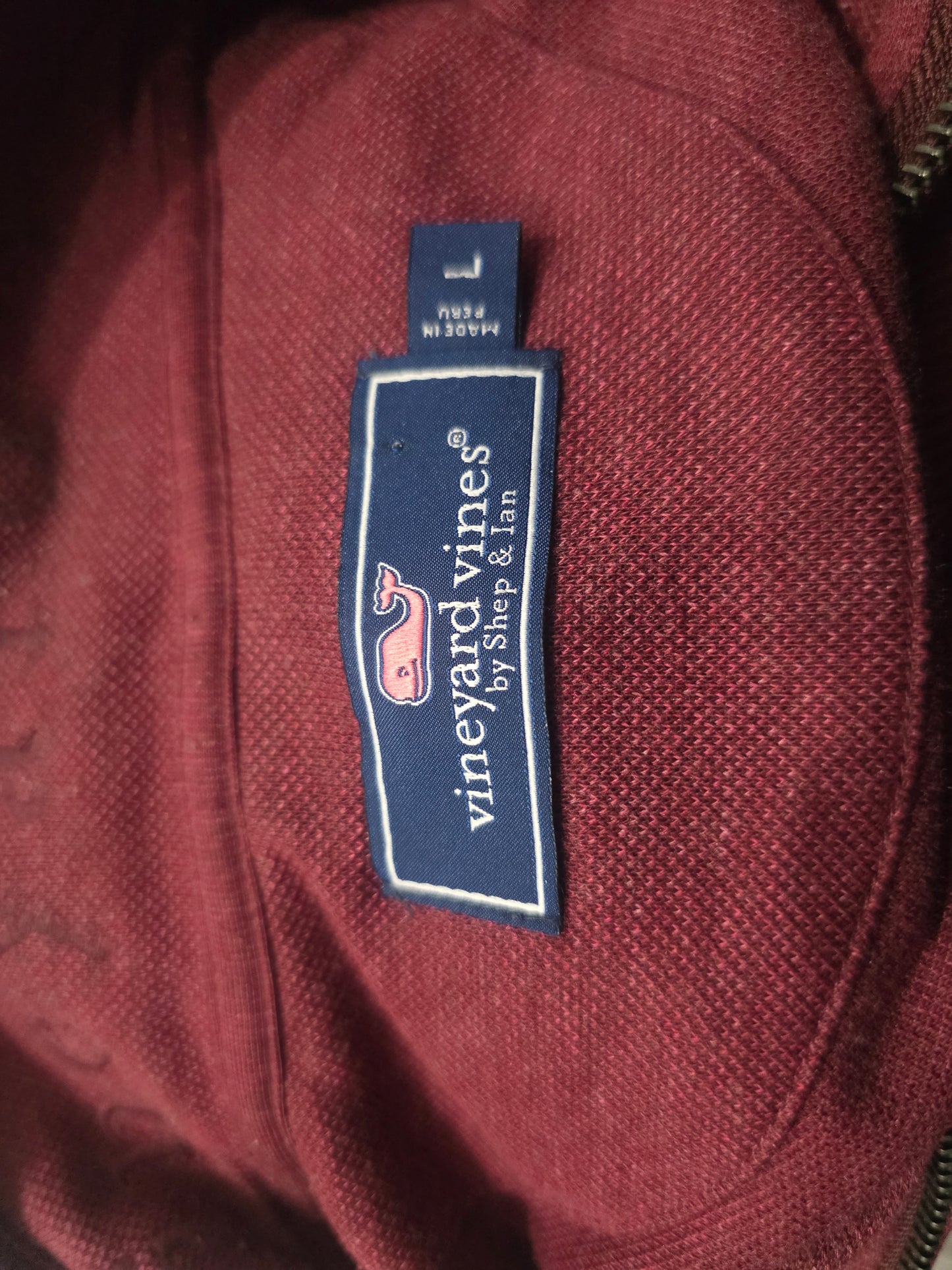 Sueter Vineyard Vines Grande L Vino (Usado)