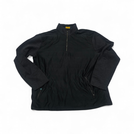 Sudadera Ralph Lauren Grande L Negro Cierre Corto (Usado)
