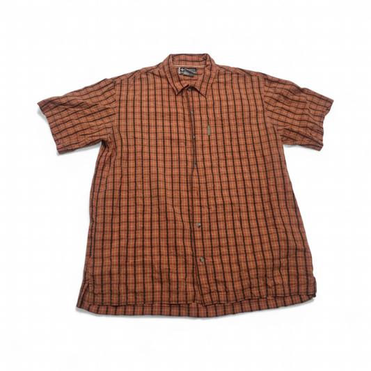 Camisa Manga Corta Columbia Xgrande Naranja (Usado)