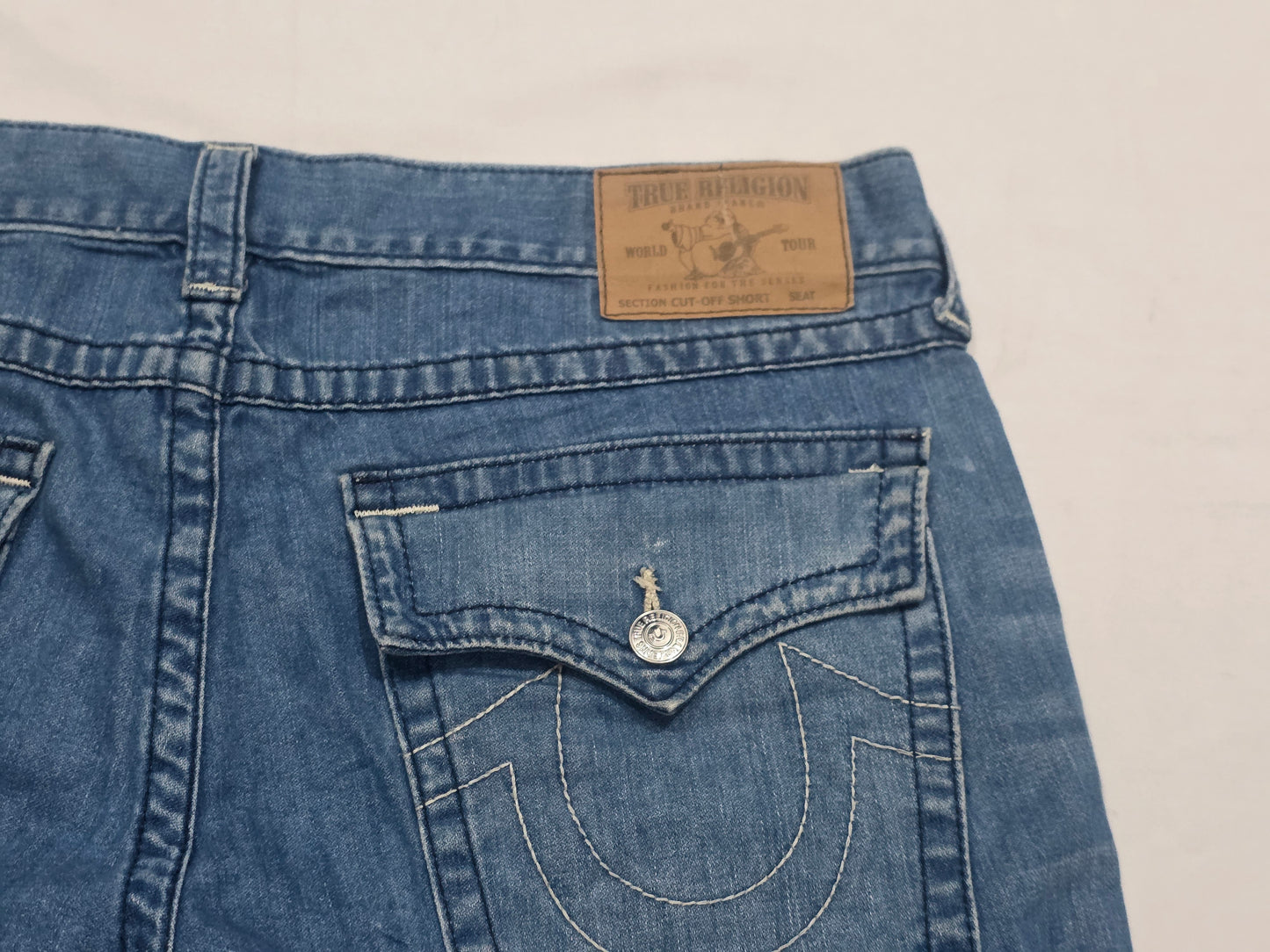 Bermuda True Religion Talla 38 Azul (Usado)
