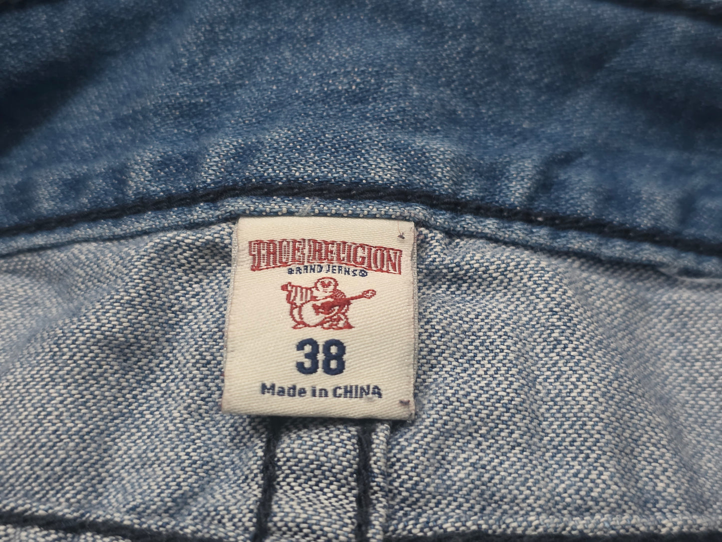Bermuda True Religion Talla 38 Azul (Usado)
