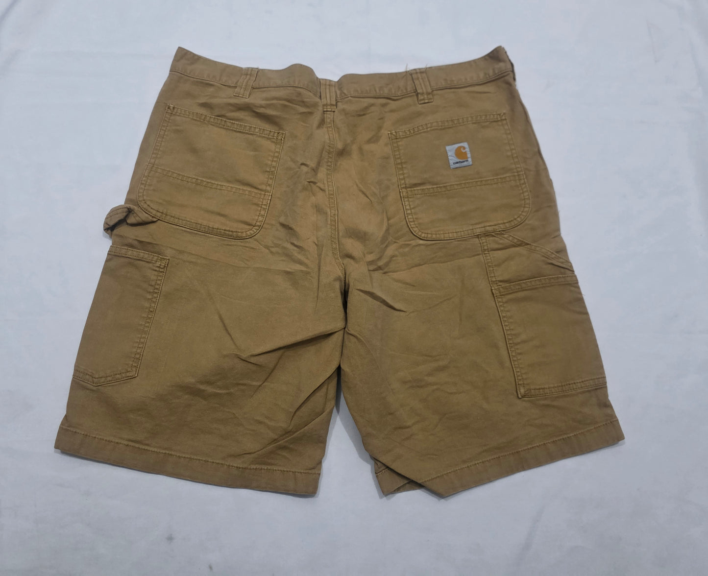 Bermuda Relaxed Fit Carhartt Talla 40 Cafe (Usado)