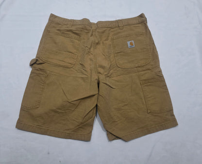 Bermuda Relaxed Fit Carhartt Talla 40 Cafe (Usado)