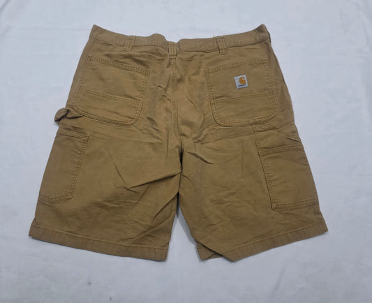 Bermuda Relaxed Fit Carhartt Talla 40 Cafe (Usado)