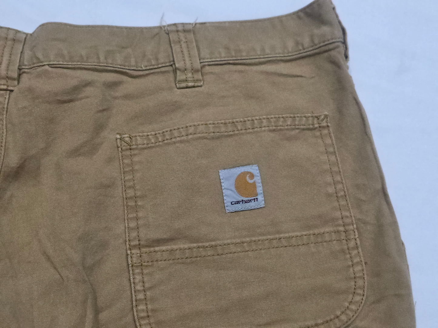 Bermuda Relaxed Fit Carhartt Talla 40 Cafe (Usado)