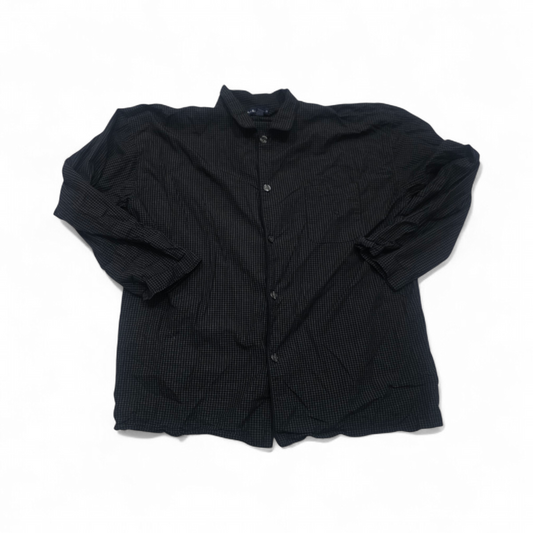 Camisa Pijama Xgrande Xl Negro Cuadros (Usado)