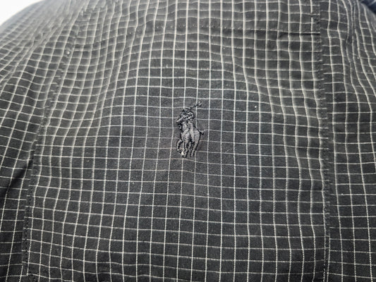 Camisa Pijama Xgrande Xl Negro Cuadros (Usado)