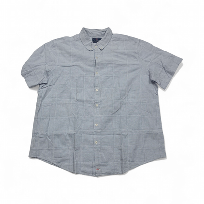 Camisa Vineyard Vines 2xl Slimfit Azul Claro Lineas (Usado)
