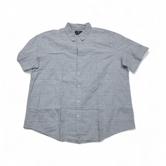 Camisa Vineyard Vines 2xl Slimfit Azul Claro Lineas (Usado)