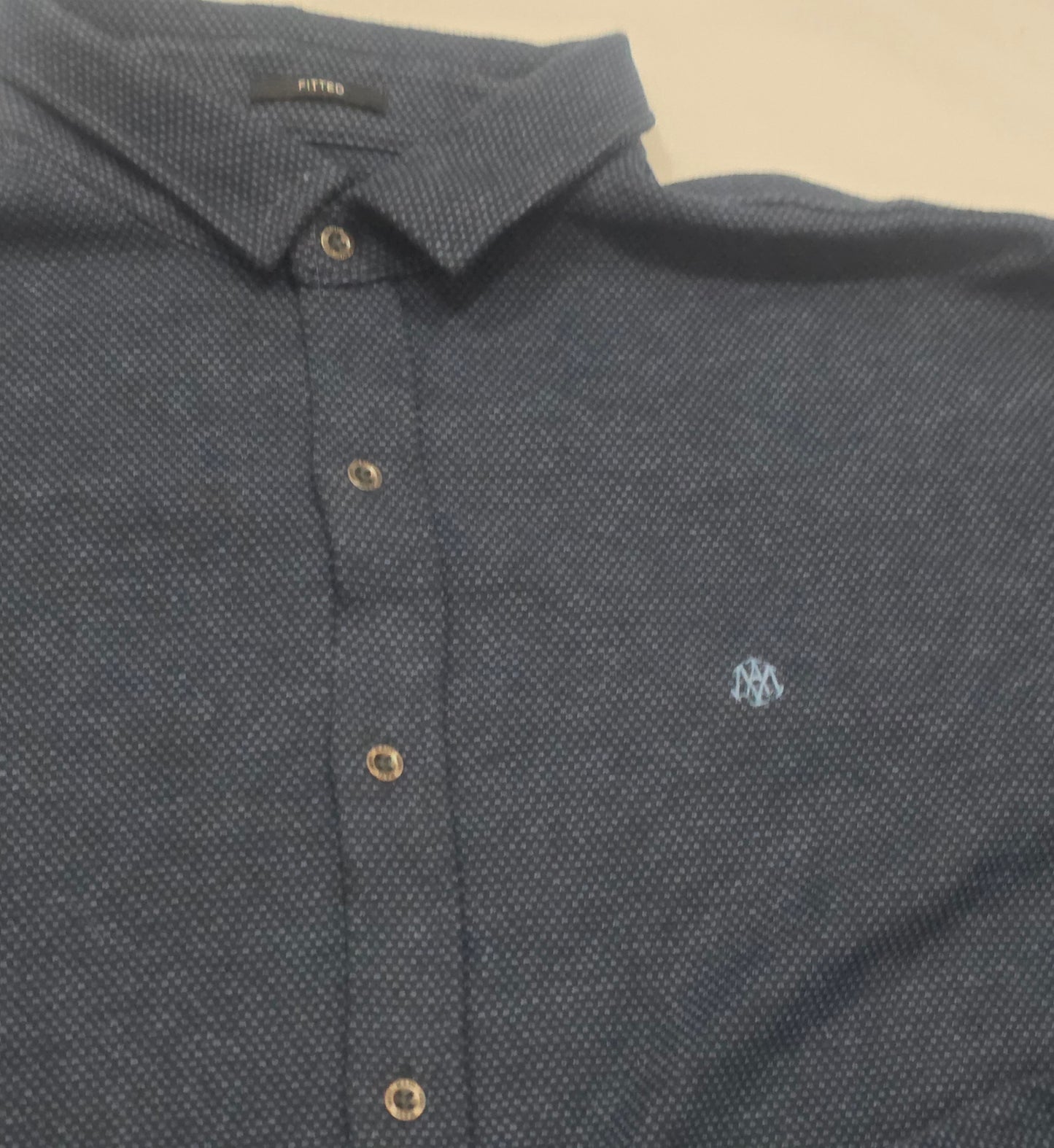 Camisa Mavi 2xl Fitted Azul (Usado)