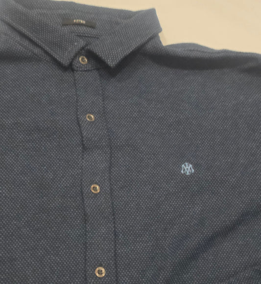 Camisa Mavi 2xl Fitted Azul (Usado)