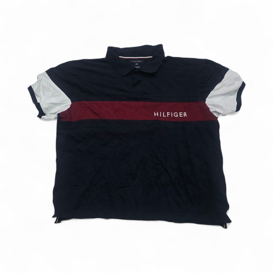 Playera Polo Tommy Hilfiger 3xl Regular Fit Azul (Usado)