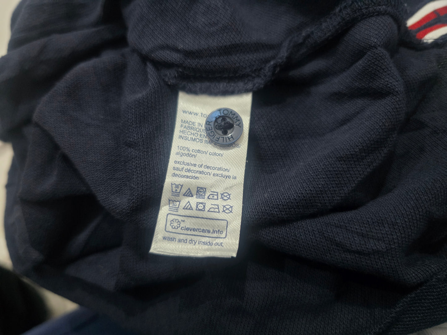 Playera Polo Tommy Hilfiger 3xl Regular Fit Azul (Usado)