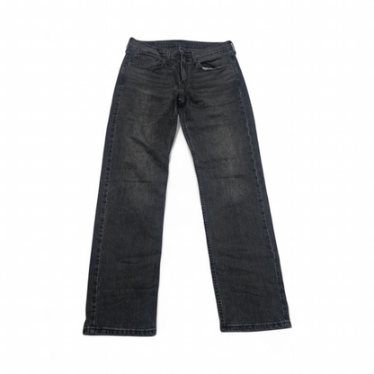 Pantalon Levis 514 31x32 Recto Negro Deslavado (Usado)