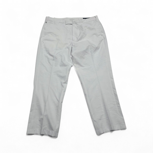 Pantalon Ralph Laurenx 36x32 Tailored Fit Blanco Corto (Usado)