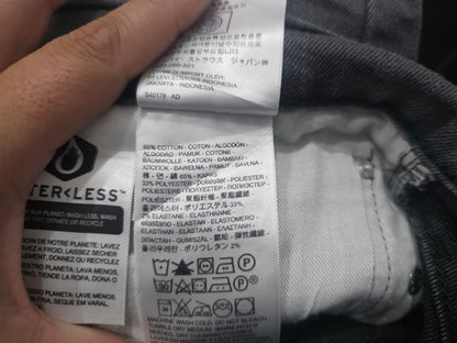 Pantalon Levis 511 36x29 Slimfit Gris (Usado)