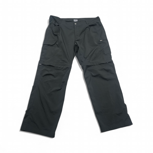 Pantalon Columbia 40x30 Omni Shade Gris Convertible (Usado)
