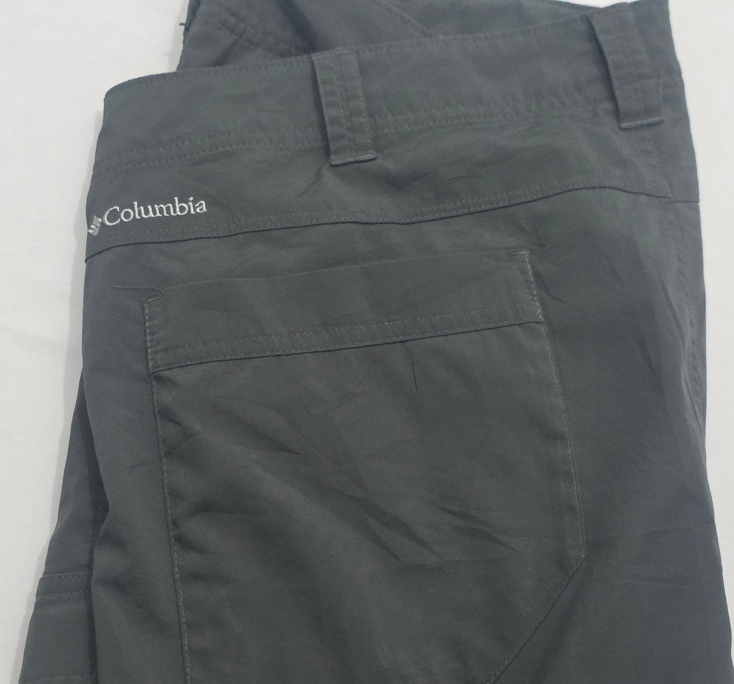 Pantalon Columbia 40x30 Omni Shade Gris Convertible (Usado)