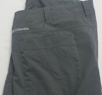 Pantalon Columbia 40x30 Omni Shade Gris Convertible (Usado)
