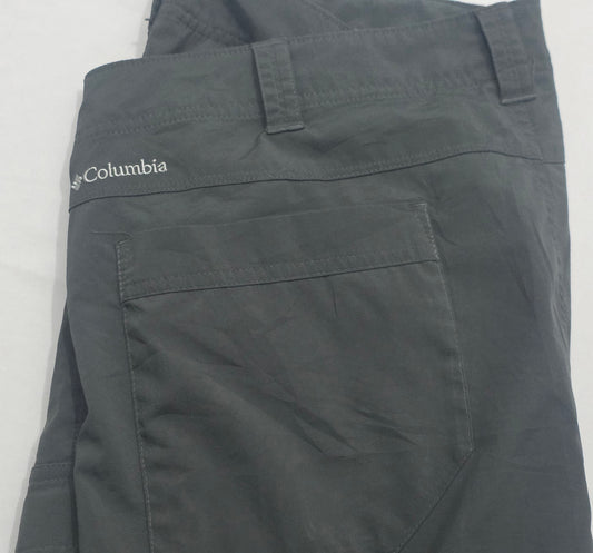 Pantalon Columbia 40x30 Omni Shade Gris Convertible (Usado)