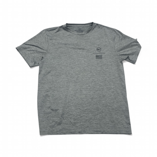 Playera Vineyard Vines Chico S Gris Performance (Usado)