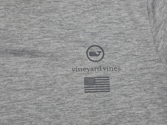 Playera Vineyard Vines Chico S Gris Performance (Usado)