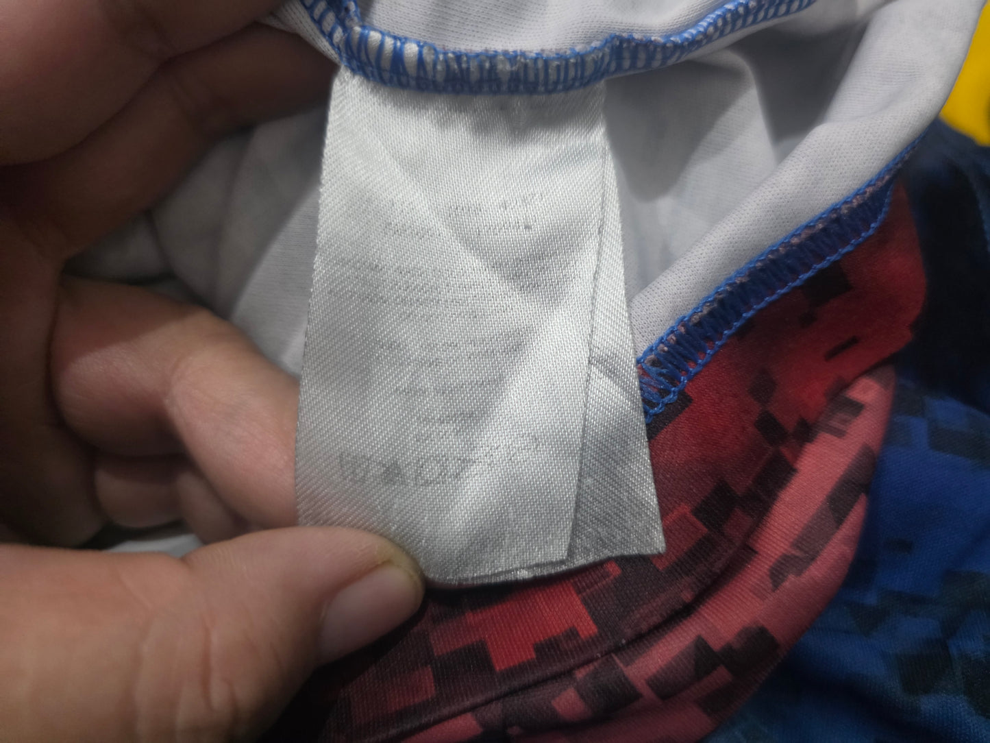 Playera Manga Larga Columbia Pfg Mediana M Azul Rojo Blanco (Usado)